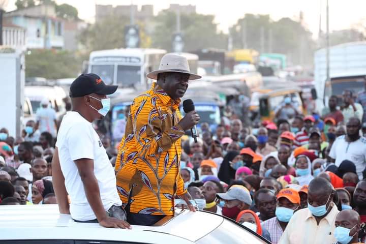 Raila leads campaign for ODM candidate in Msambweni parliamentary by-election – Kenya News Agency