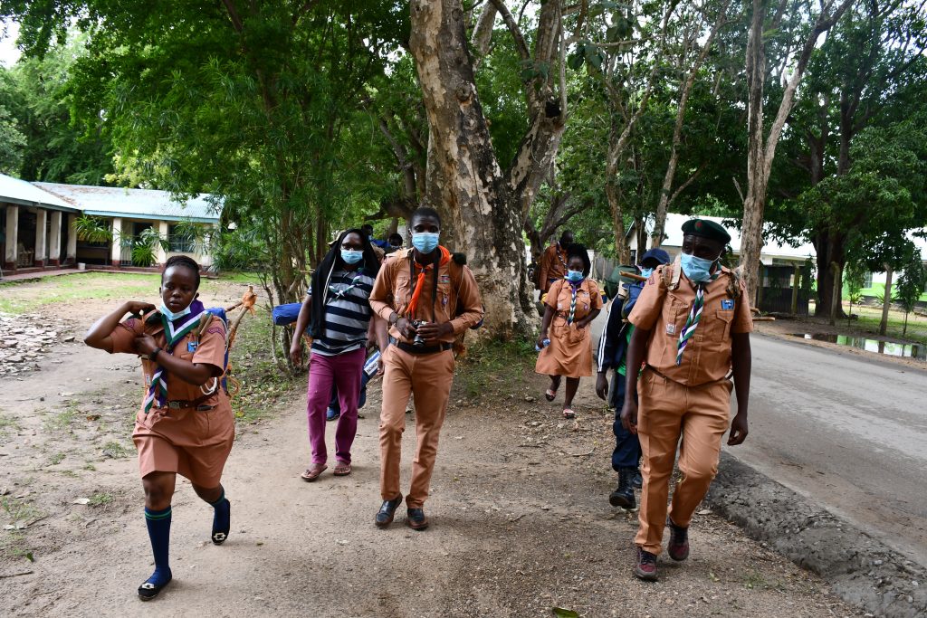 Parents urged to enroll their children to scouting in Kilifi Kenya