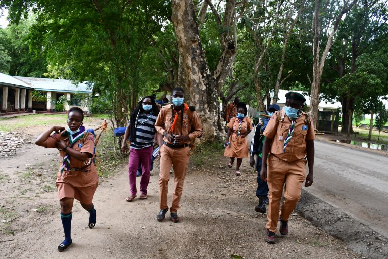 Parents urged to enroll their children to scouting in Kilifi Kenya