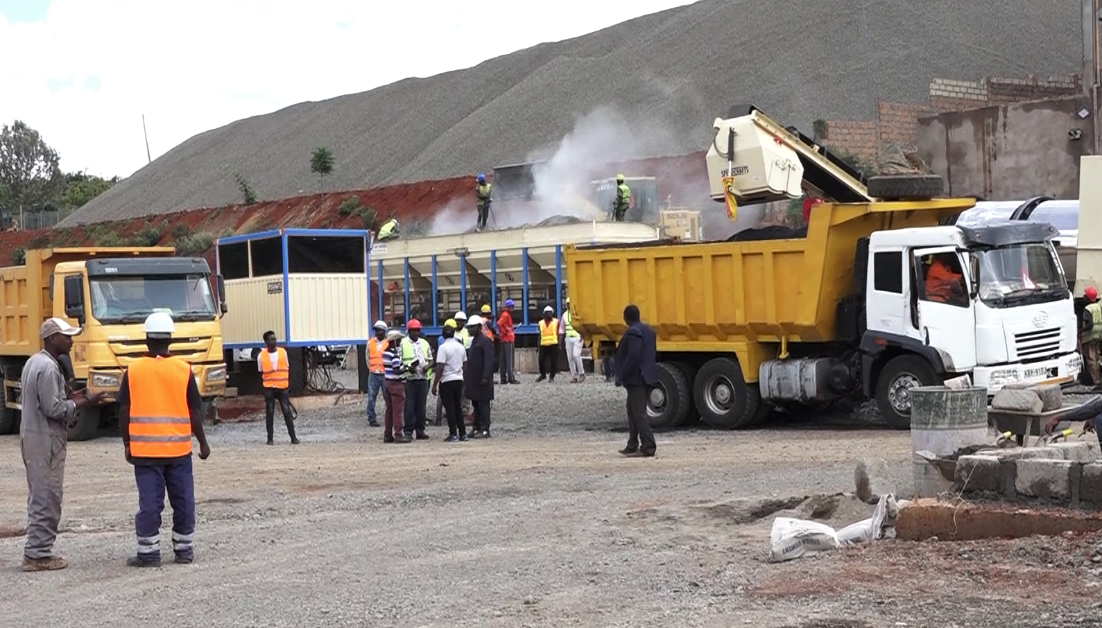 Investor puts up asphalt concrete plant Kenya News Agency