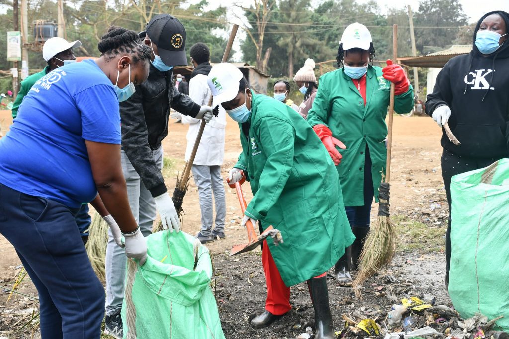 Kiambu residents engage in clean-up exercise – Kenya News Agency