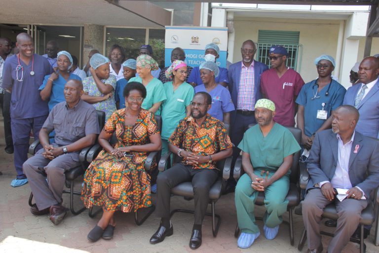 Nyong’o undergoes successful spinal surgery in kisumu Kenya News Agency